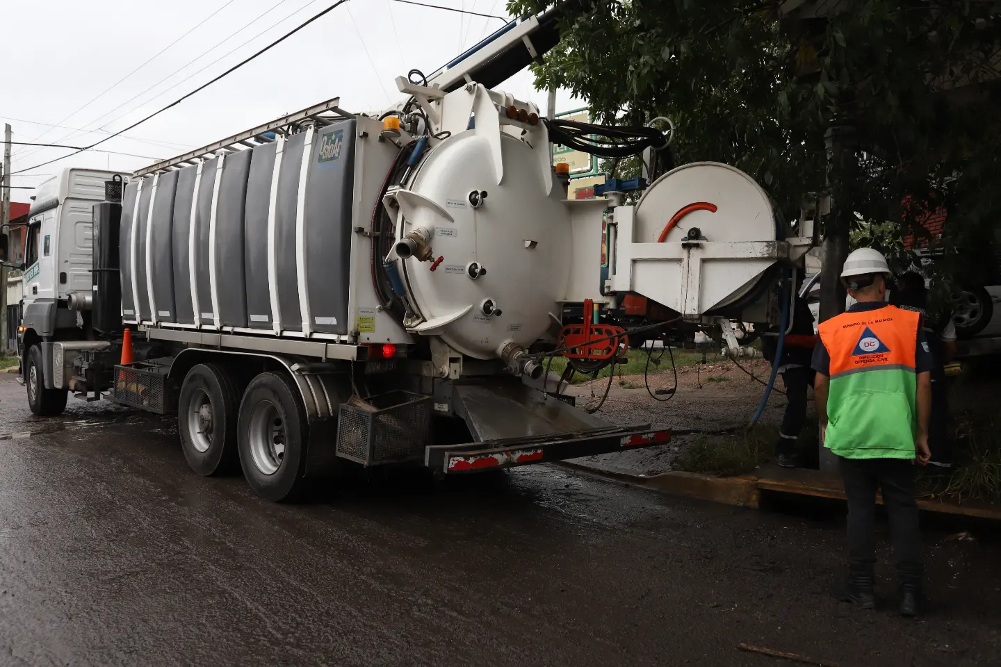 La Matanza desplegó un importante operativo ante las fuertes tormentas