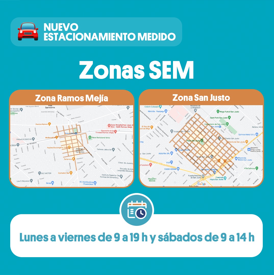 Nuevo Estacionamiento Medido en La Matanza