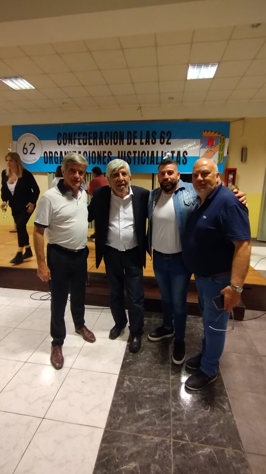 Brindis de fin de Año, en La Matanza de las 62 Organizaciones gremiales Peronistas