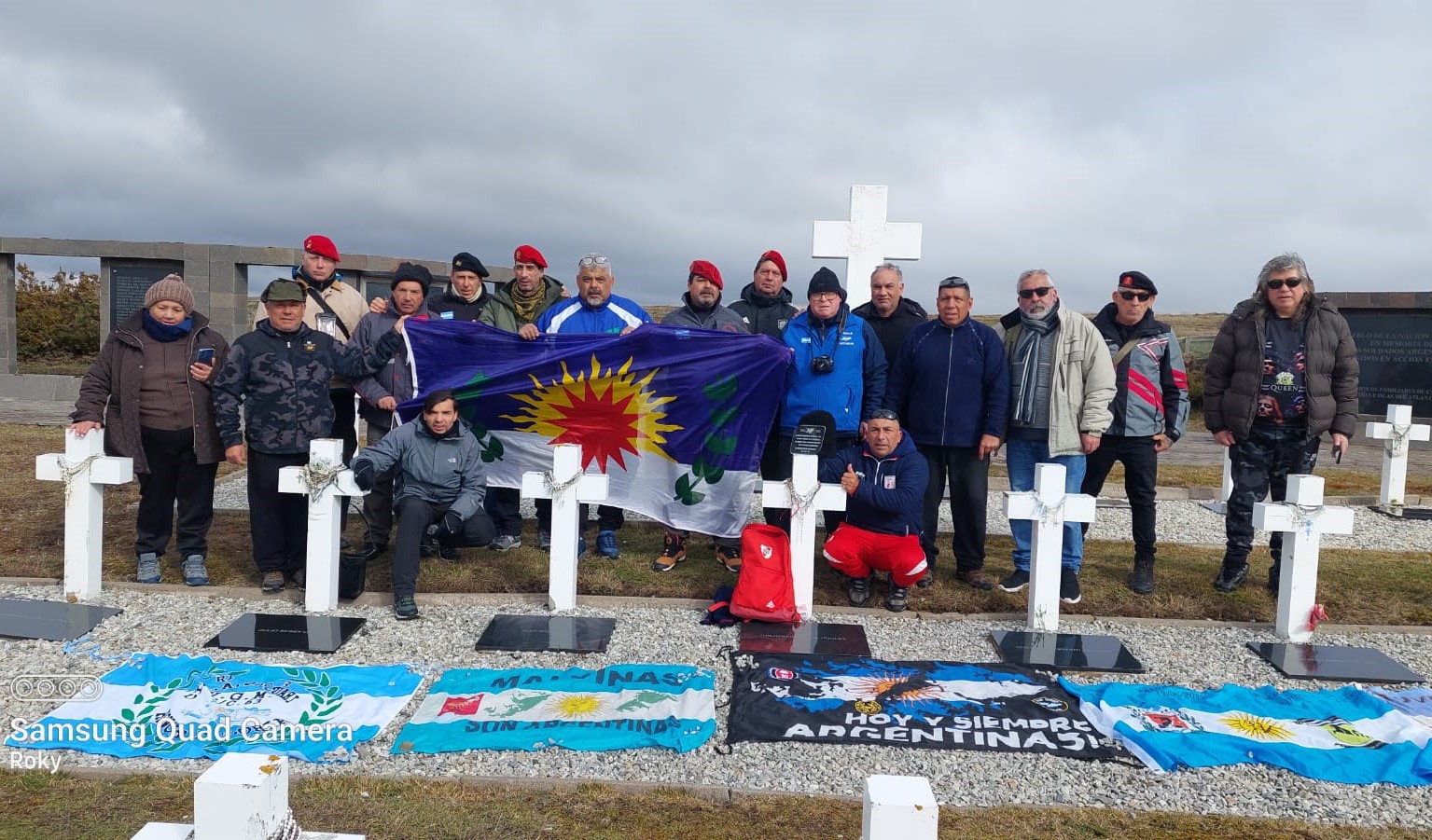La Matanza honra a sus ex combatientes con un emotivo regreso a las Islas Malvinas