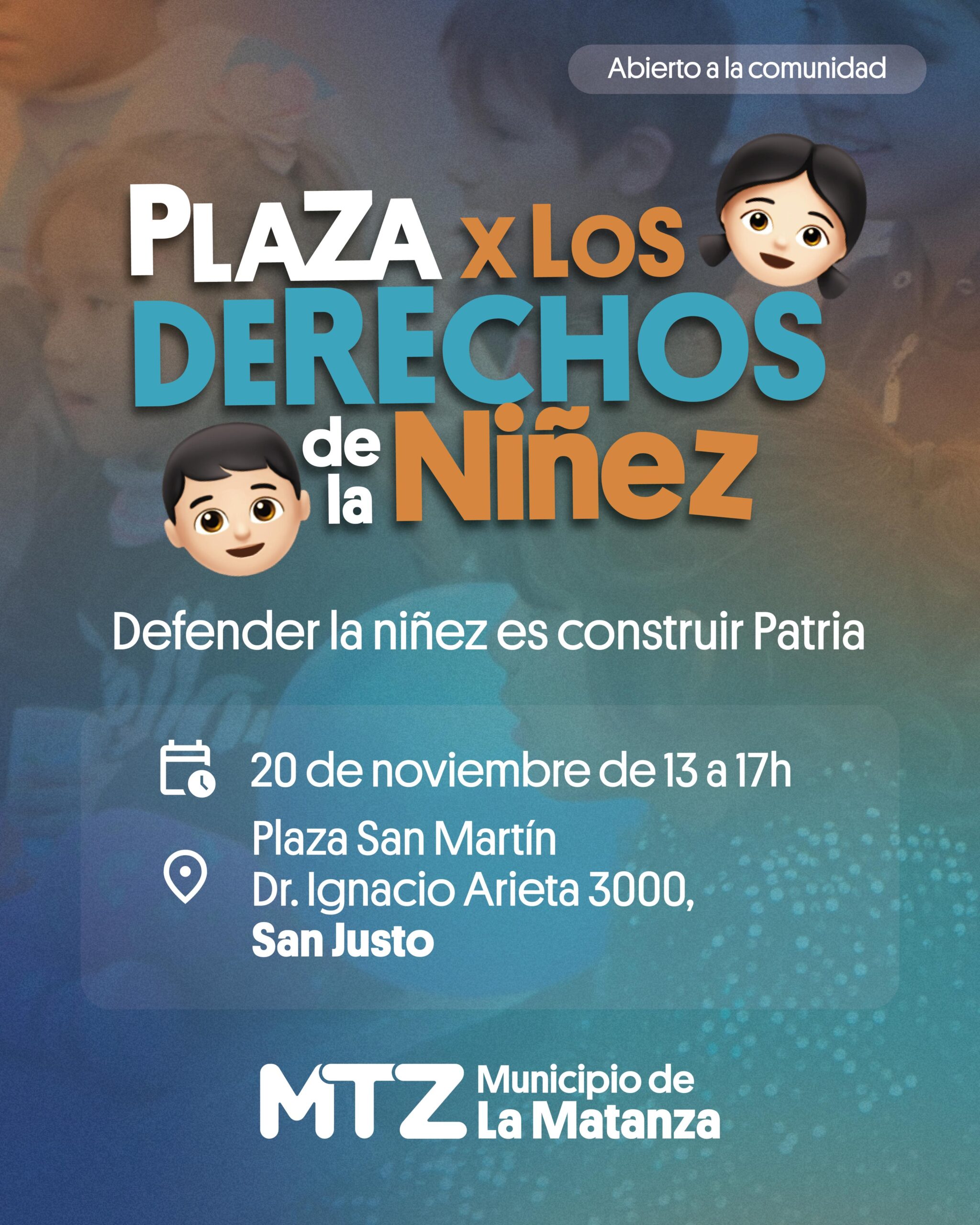 Con un evento divertido y lleno de color celebramos los derechos de las niñeces y adolescencias en La Matanza
