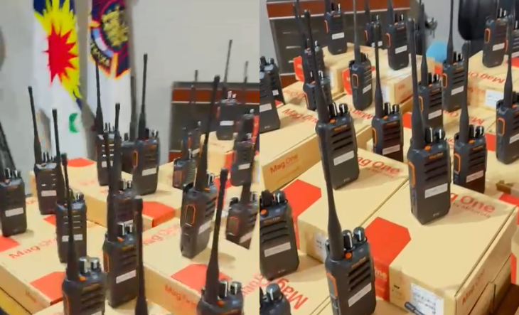 Los Bomberos Voluntarios de La Matanza incorporaron 60 handies para comunicarse en las emergencias