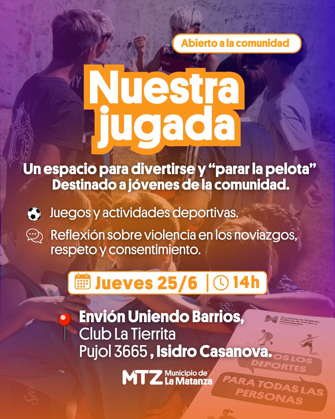Nuestra jugada: reflexiones sobre violencias de género desde el deporte